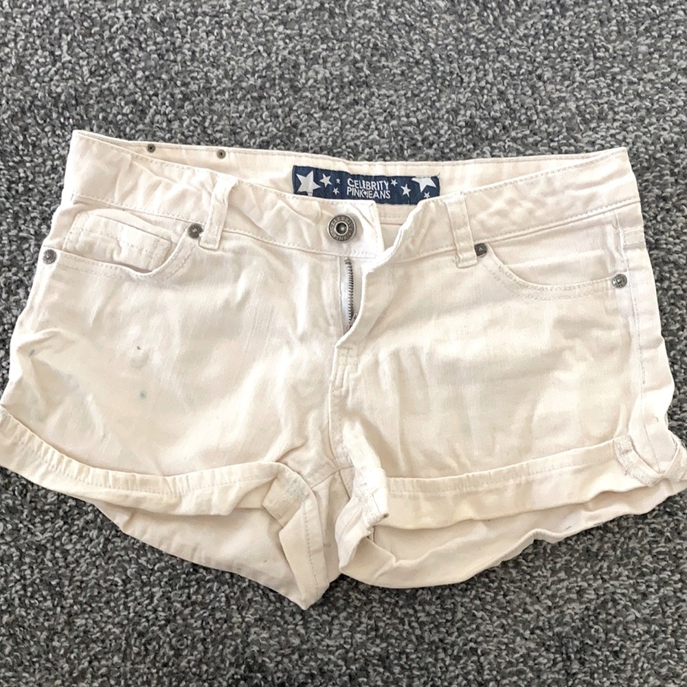 White shorts
